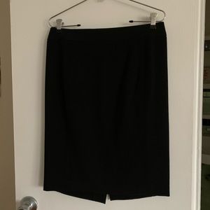 High waisted pencil skirt